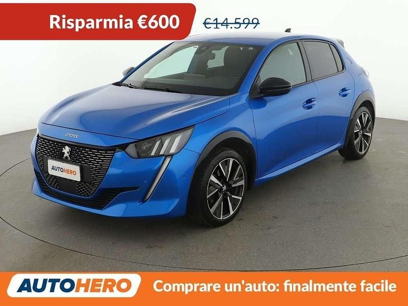 Usata Peugeot 208 GT-line 101 CV (74 kW) 2020 Blu Utilitaria