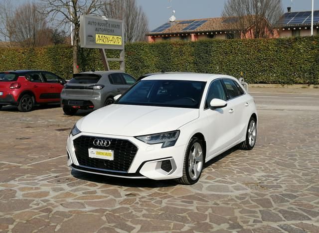 Usata Audi A3 e-tron Advanced 2022 Bianco Utilitaria