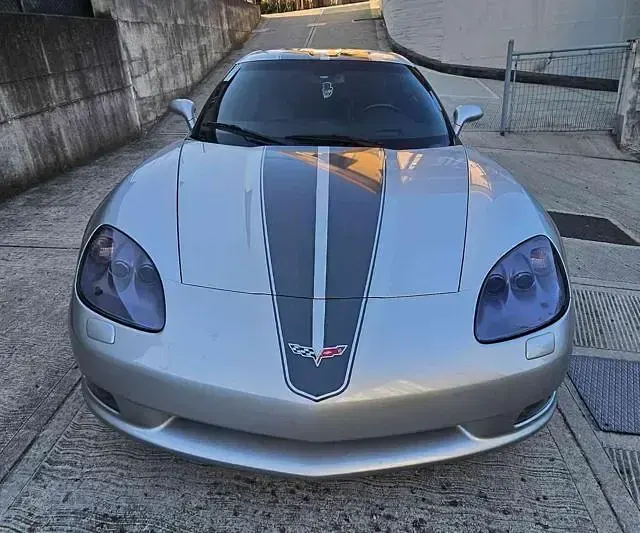 Usata Corvette C6 404 CV (297 kW) 2005 Argento Cabrio