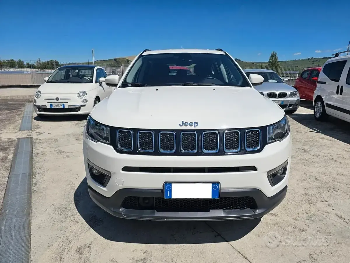 Usata Jeep Compass Longitude 120 CV (88 kW) 2018 Bianco SUV