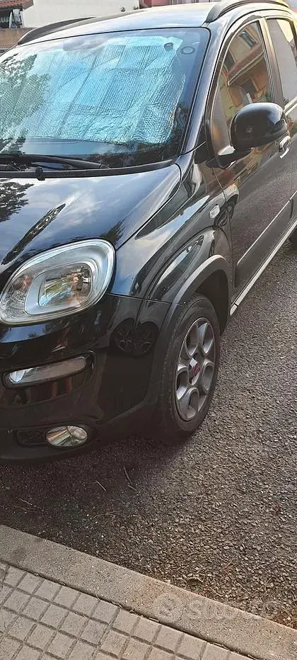Usata Fiat Panda Cross 80 CV (58 kW) 2014 Nero Utilitaria