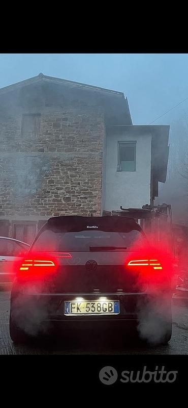 Usata VW Golf VII GTD 230 CV (169 kW) 2014 Blu Berlina