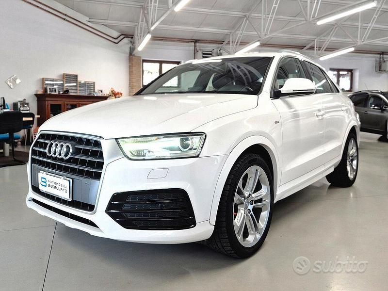 Usata Audi Q3 S-Line 120 CV (88 kW) 2018 Bianco SUV