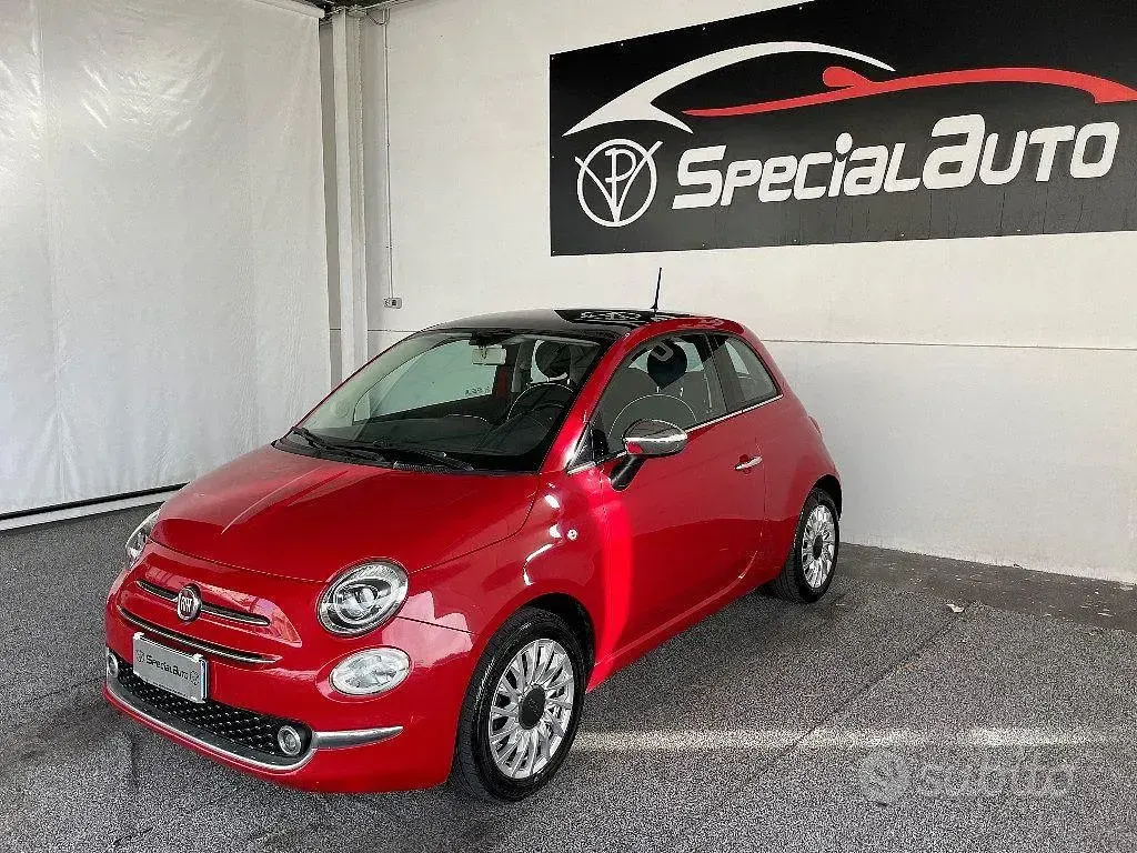 Usata Fiat 500 69 CV (50 kW) 2016 Rosso Utilitaria