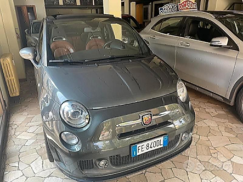 Usata Abarth 595C Turismo 160 CV (117 kW) 2016 Grigio Cabrio