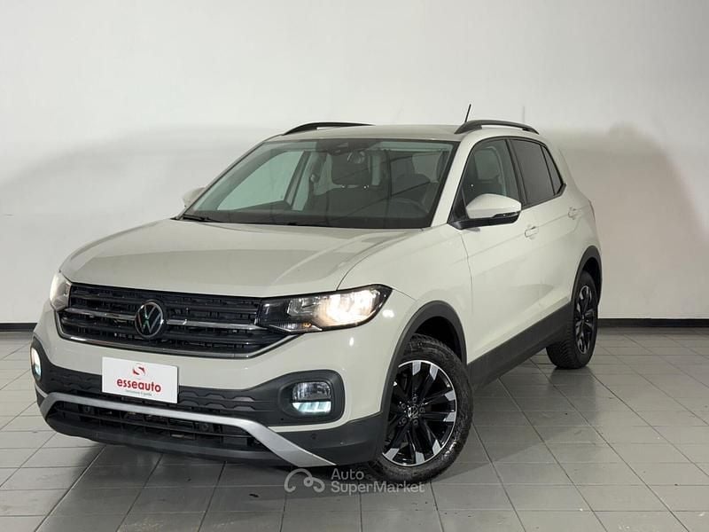 Beige Usata 2022 VW T-Cross Style SUV | 17.900 € (Buon prezzo) - Immagine 1/4