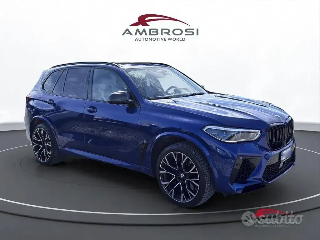 Usata BMW X5 M Competition Edition 625 CV (459 kW) 2020 Blu SUV