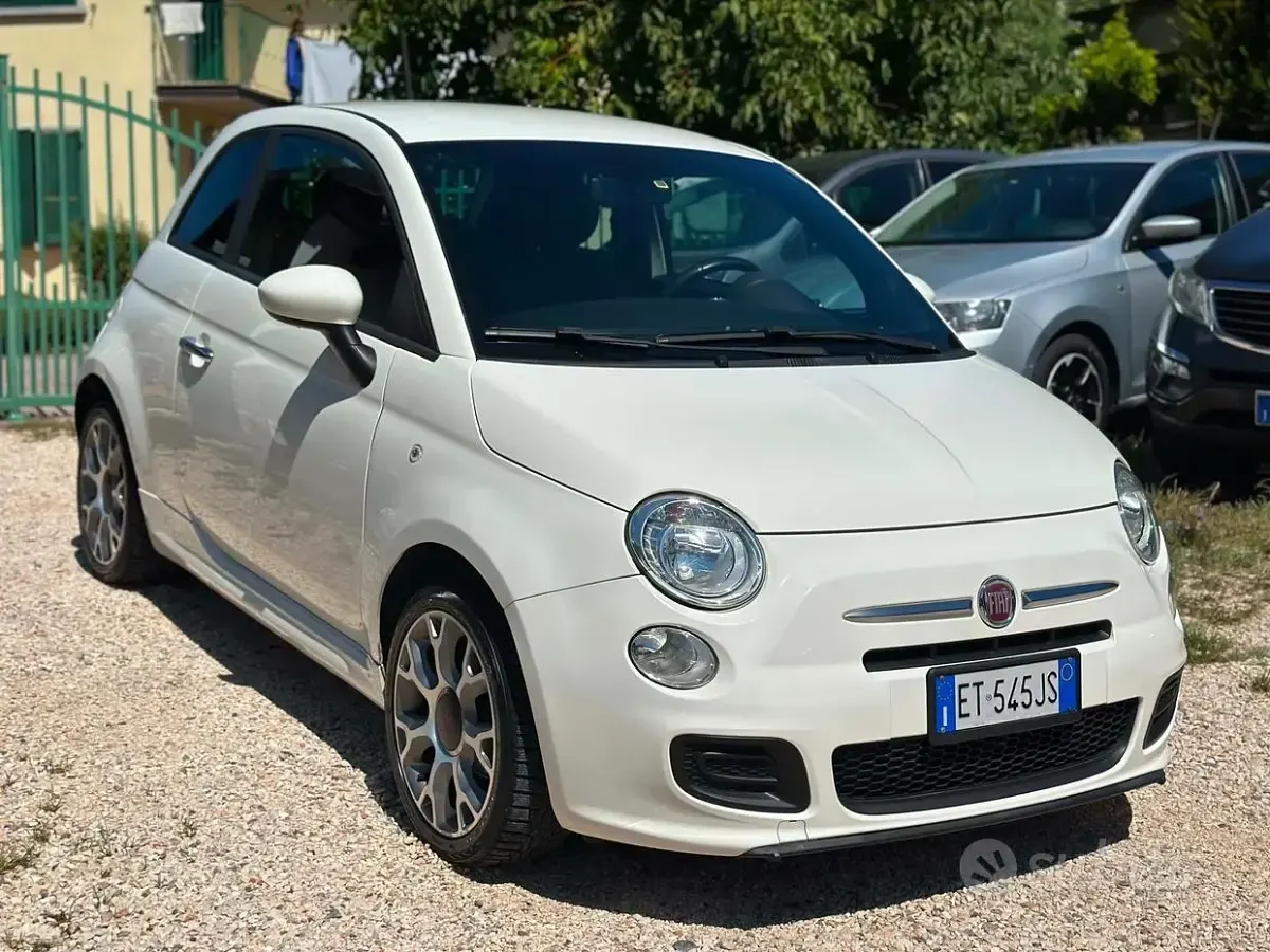 Usata Fiat 500S S 69 CV (50 kW) 2014 Bianco Utilitaria