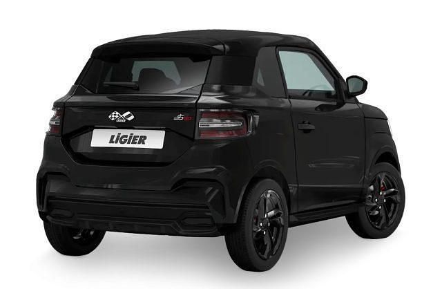 Nuova Ligier JS50 2025 Nero Utilitaria