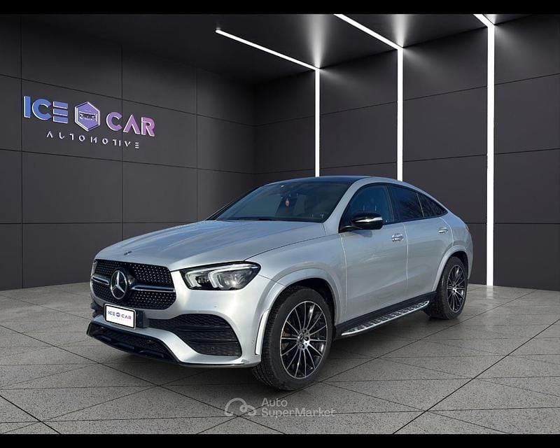 Usata Mercedes GLE350 Premium 272 CV (200 kW) 2020 Argento Coupé