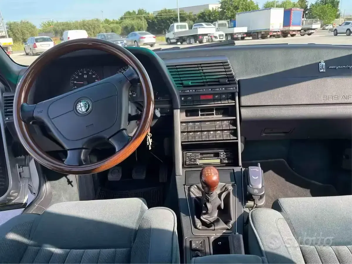 Usata Alfa Romeo 164 144 CV (105 kW) 1998 Grigio Berlina