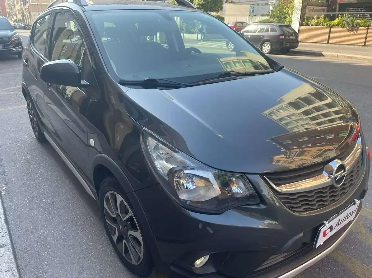 Usata Opel Karl Rocks 75 CV (55 kW) 2017 Grigio Utilitaria