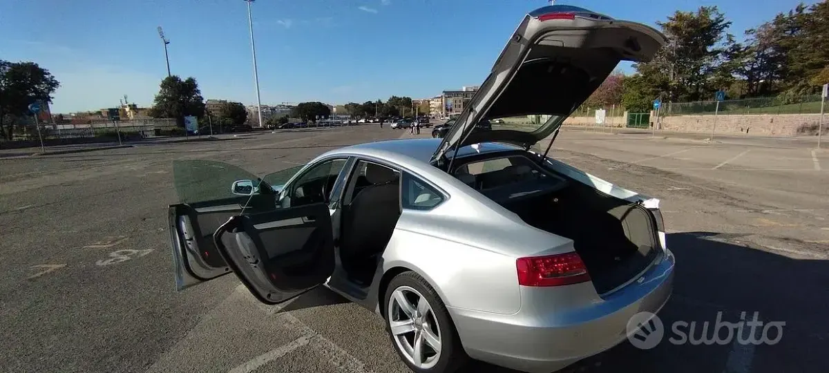 Usata Audi A5 Sportback Advanced Plus 177 CV (130 kW) 2011 Grigio Utilitaria