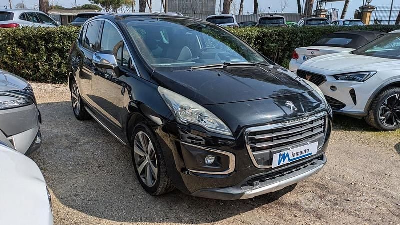 Usata Peugeot 3008 Allure 120 CV (88 kW) 2016 Nero SUV