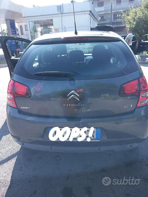 Usata Citroën C3 95 CV (69 kW) 2013 Grigio Utilitaria