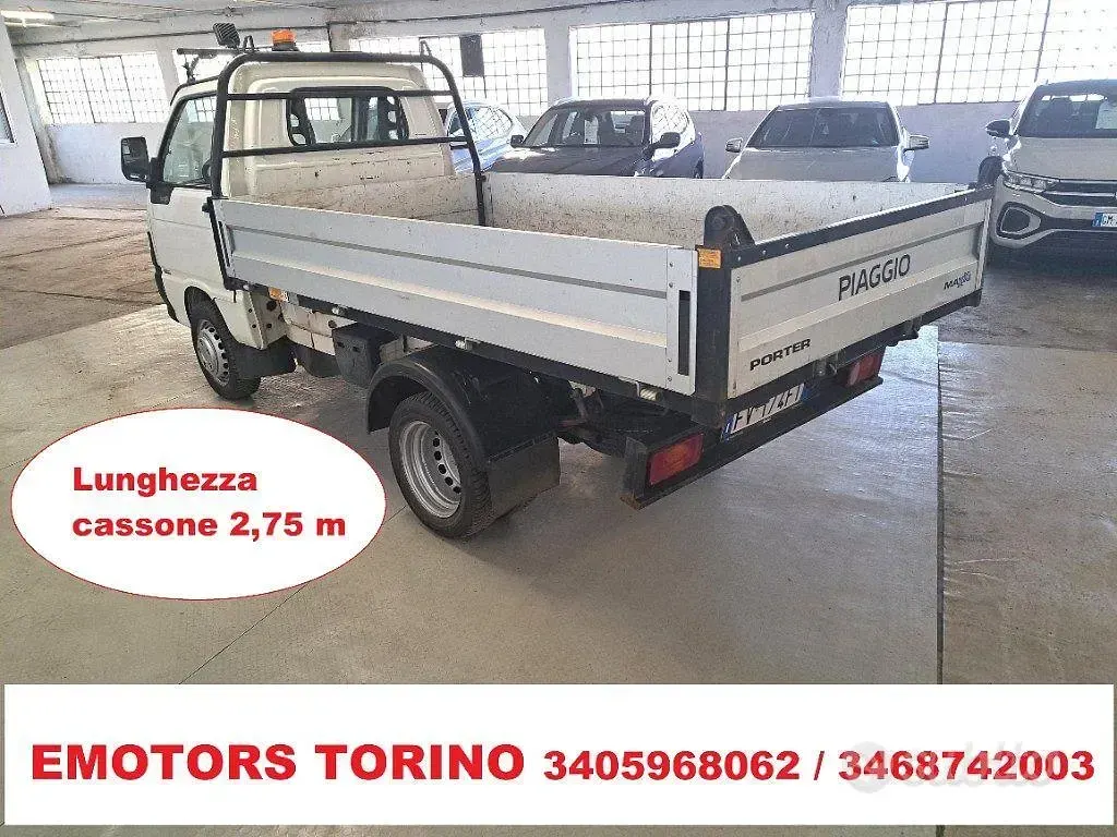 Usata Piaggio Porter 83 CV (61 kW) 2019 Bianco Utilitaria