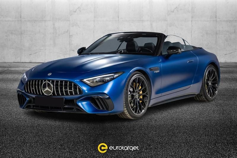 Usata Mercedes SL63 AMG Premium Plus 585 CV (430 kW) 2022 Blu metallizzato Cabrio