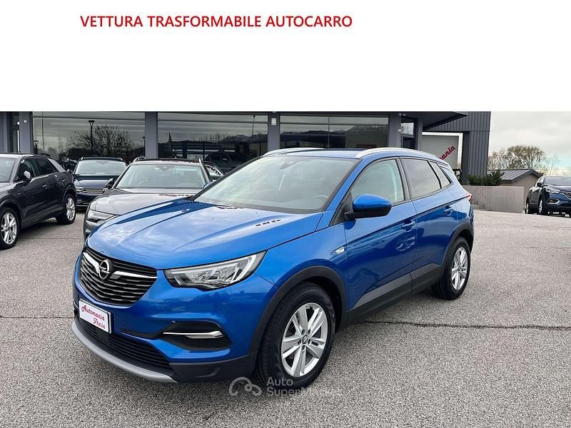 Usata Opel Grandland X 131 CV (96 kW) 2021 Blu SUV