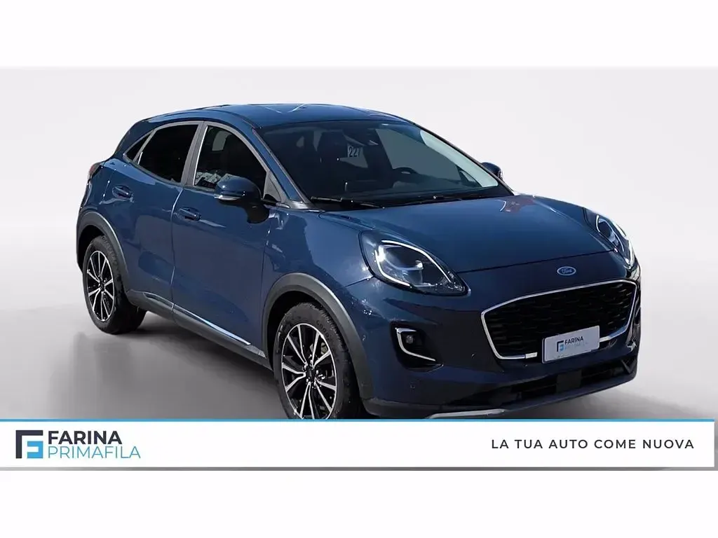 Usata Ford Puma Titanium S 125 CV (91 kW) 2023 Blu blazer SUV