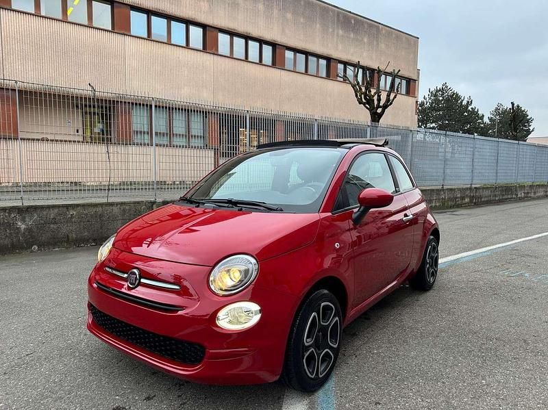 Usata Fiat 500C Red 69 CV (50 kW) 2026 Rosso Cabrio