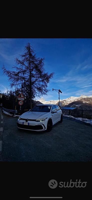 Usata VW Golf VIII GTI 245 CV (180 kW) 2022 Bianco Berlina