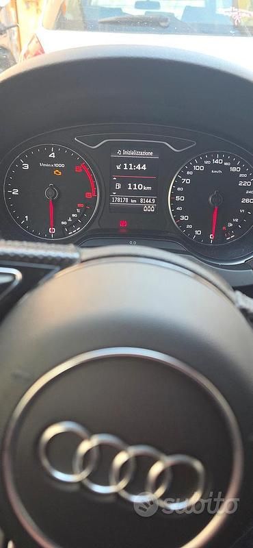Usata Audi A3 Admired 105 CV (77 kW) 2014 Grigio Berlina