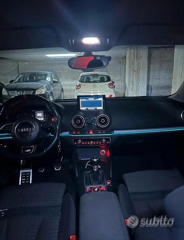 Usata Audi A3 150 CV (110 kW) 2015 Nero