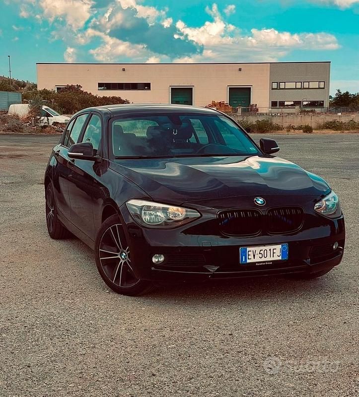 Usata BMW 114 95 CV (69 kW) 2014 Nero Utilitaria