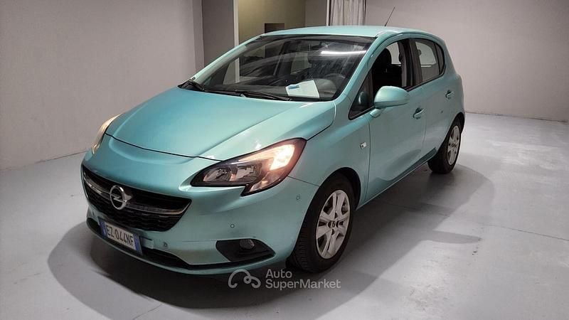 Usata Opel Corsa 95 CV (69 kW) 2015 Verde Utilitaria