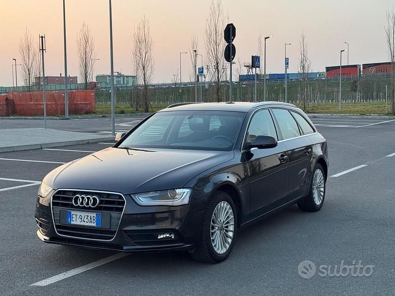 Usata Audi A4 Advanced 177 CV (130 kW) 2014 Blu Station wagon