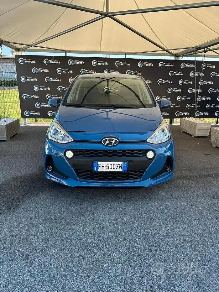 Usata Hyundai i10 66 CV (48 kW) 2017 Bluazzurro Utilitaria