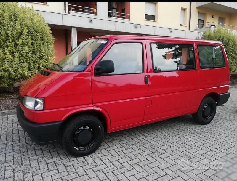 Usata VW T3 1992 Rosso Furgone