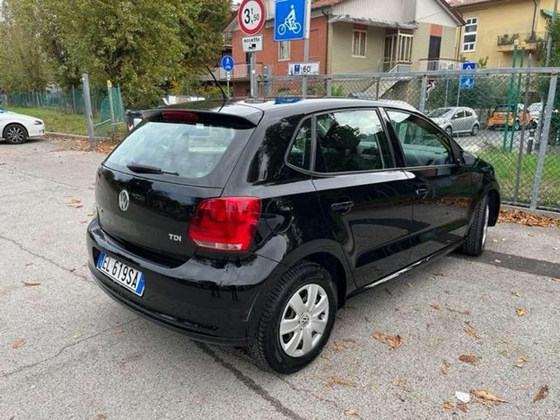 Usata VW Polo Trendline 75 CV (55 kW) 2012 Nero Berlina