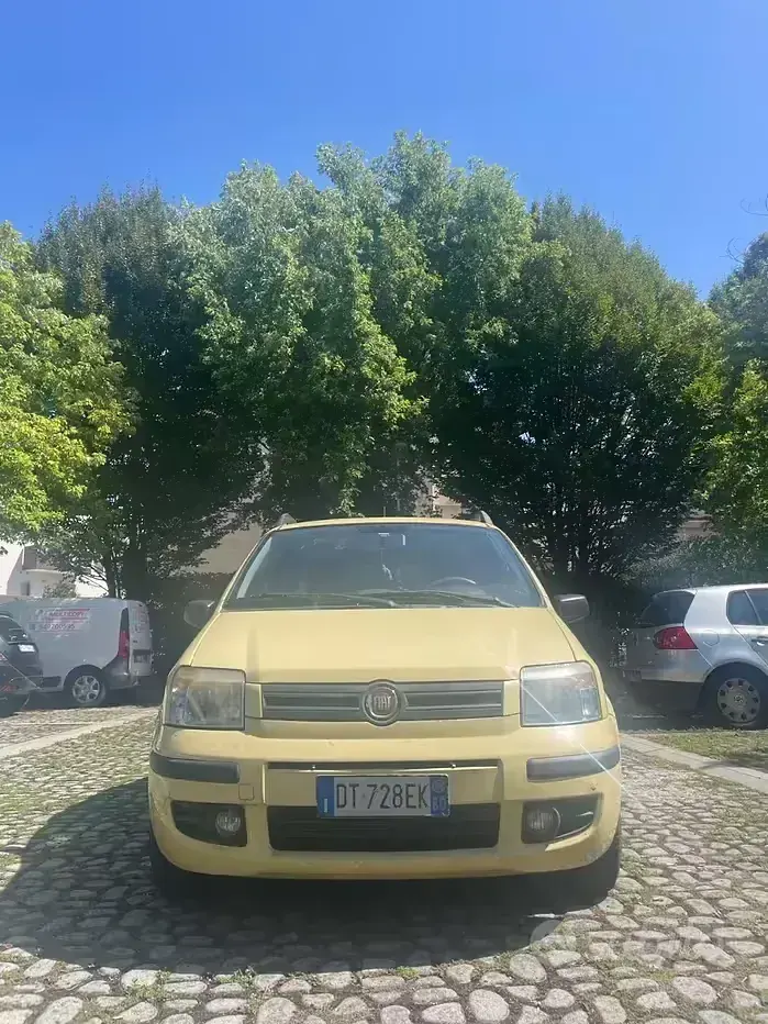 Usata Fiat Panda 60 CV (44 kW) 2008 Giallo Utilitaria