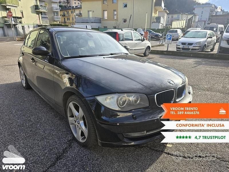 Usata BMW 120 176 CV (129 kW) 2007 Nero Utilitaria