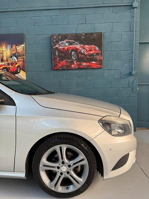 Usata Mercedes A180 109 CV (80 kW) 2013 Argento Berlina