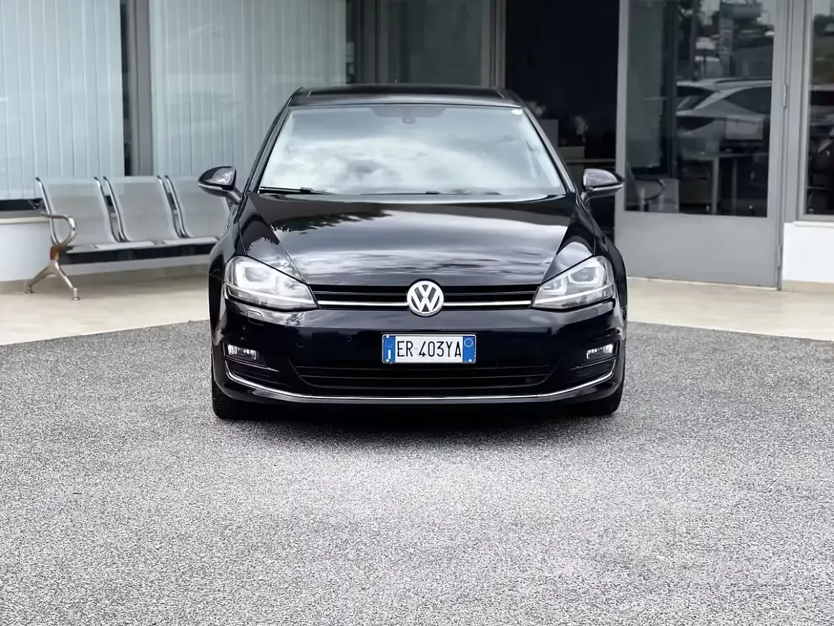 Usata VW Golf VII 140 CV (102 kW) 2013 Nero Berlina