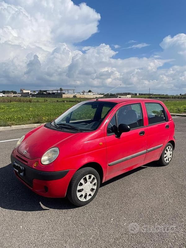 Usata Chevrolet Matiz 2004 Rosso Utilitaria