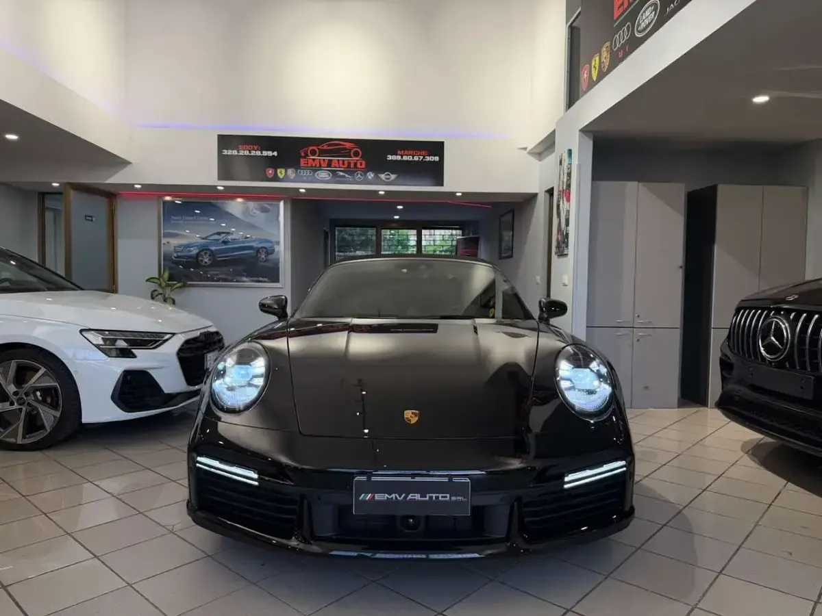 Usata Porsche 911 Turbo S Cabriolet 650 CV (478 kW) 2020 Nero Cabrio