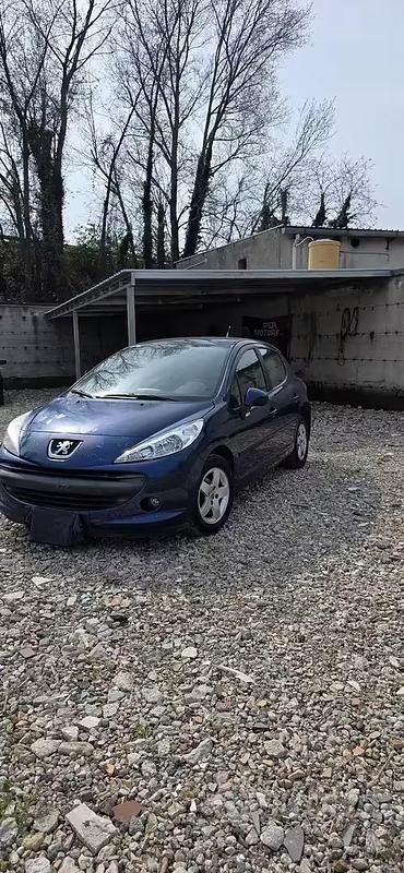 Usata Peugeot 207 88 CV (64 kW) 2007 Blu Utilitaria
