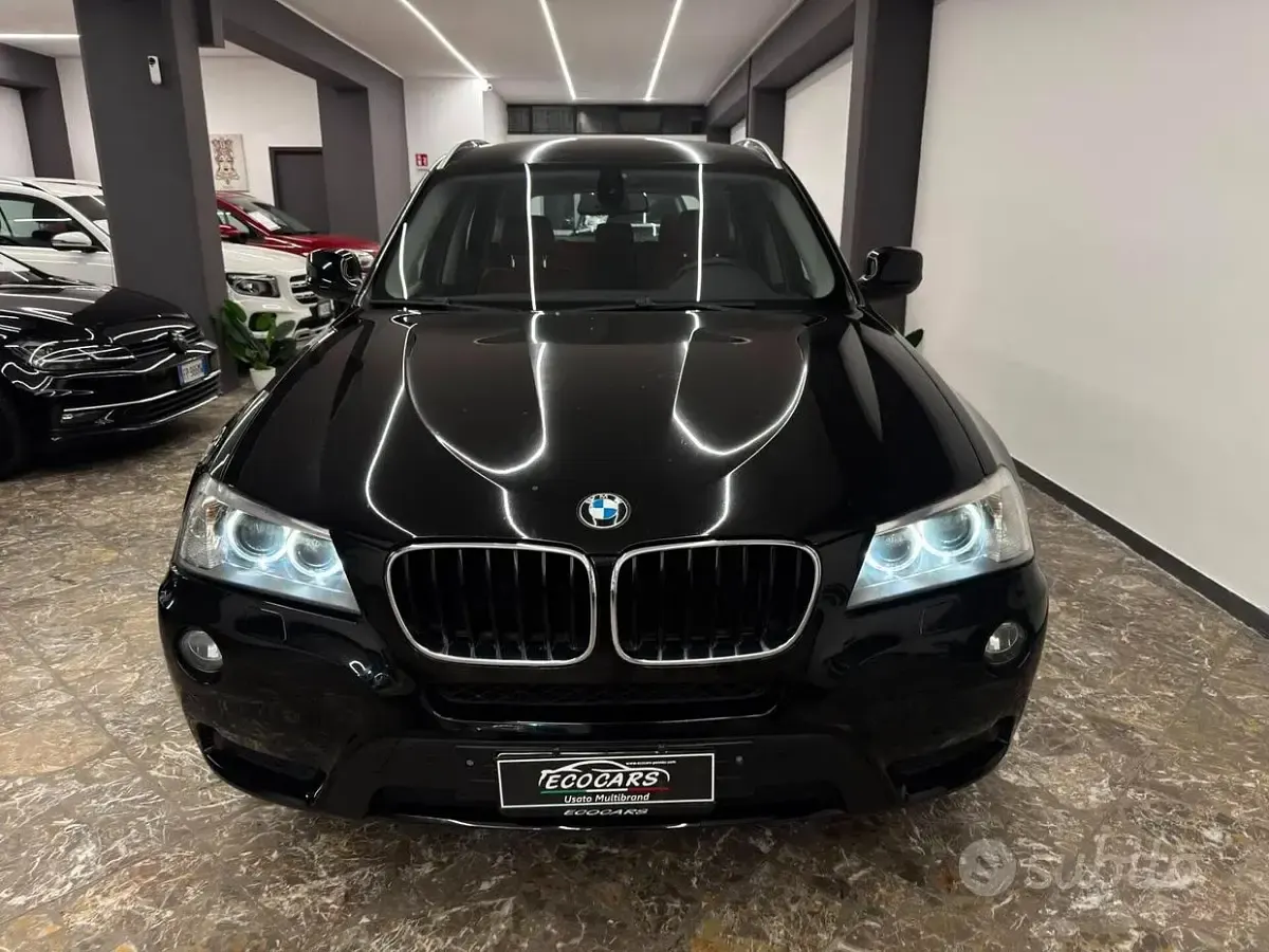 Usata BMW X3 Efficient Dynamics 184 CV (135 kW) 2011 Nero SUV