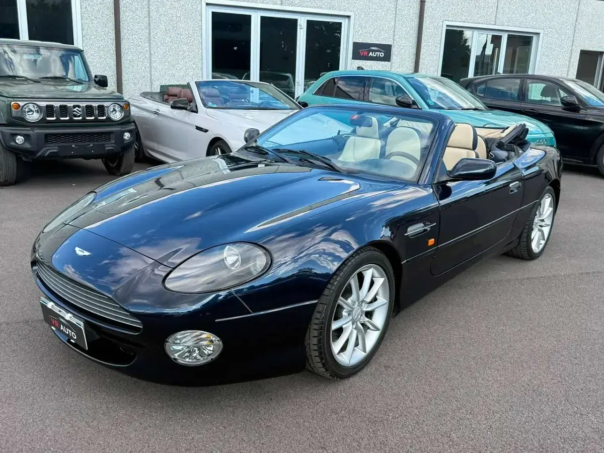 Usata Aston Martin DB7 416 CV (305 kW) 2001 Blu/azzurro Cabrio