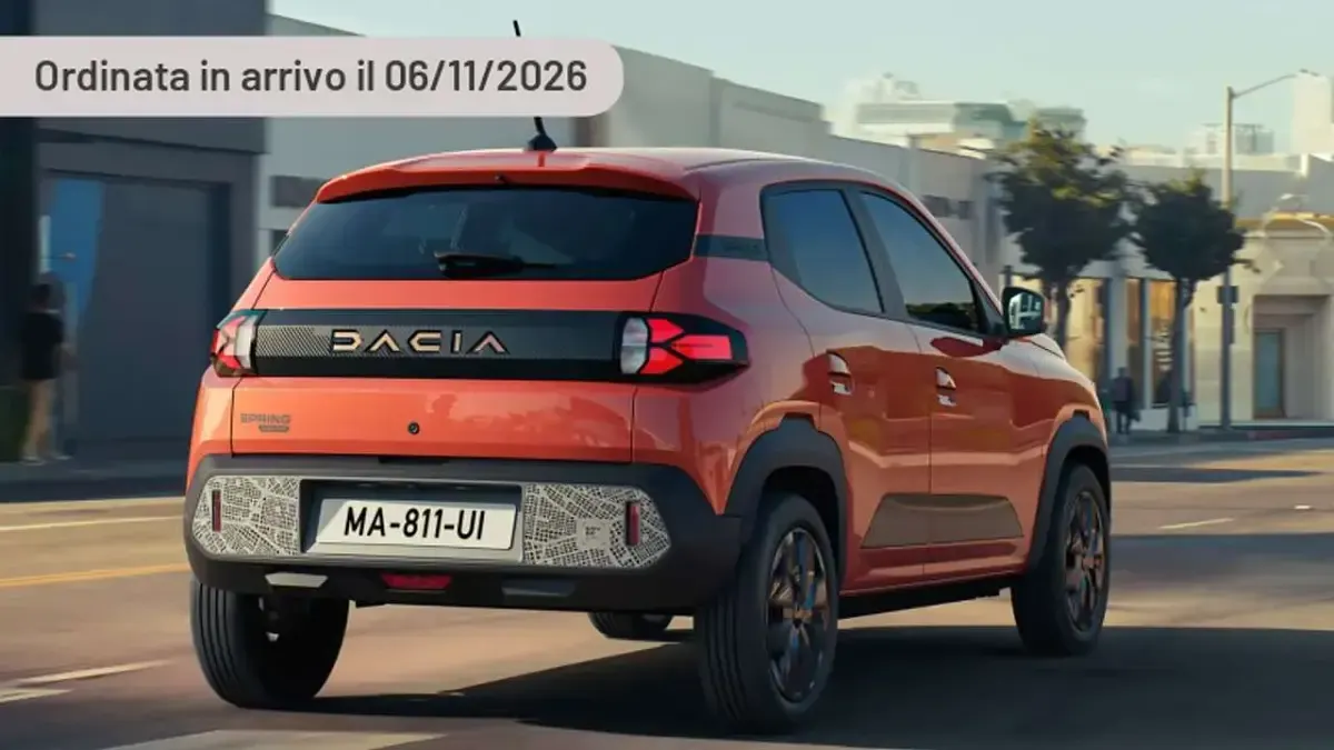 Nuova Dacia Spring Business 19 kW (26 CV) 2026 Argento Utilitaria