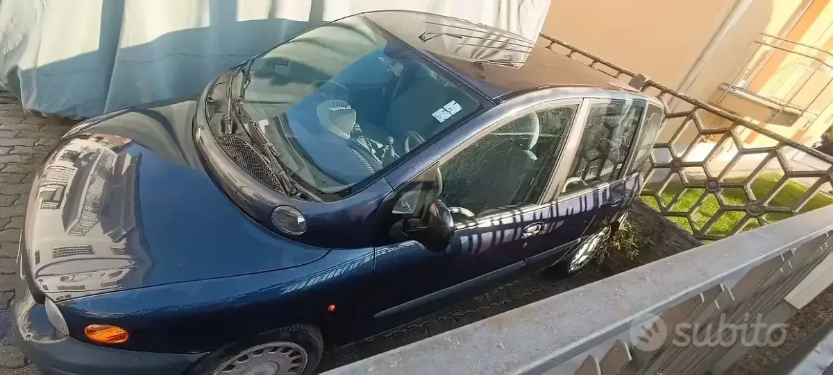 Usata Fiat Multipla 2001 Blu Monovolume