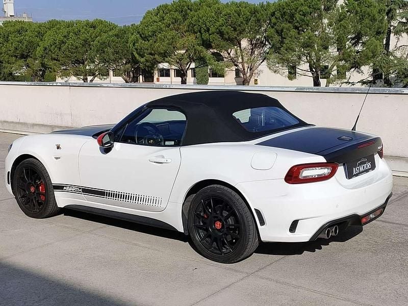 Usata Fiat 124 Spider Abarth 170 CV (125 kW) 2017 Bianco Cabrio