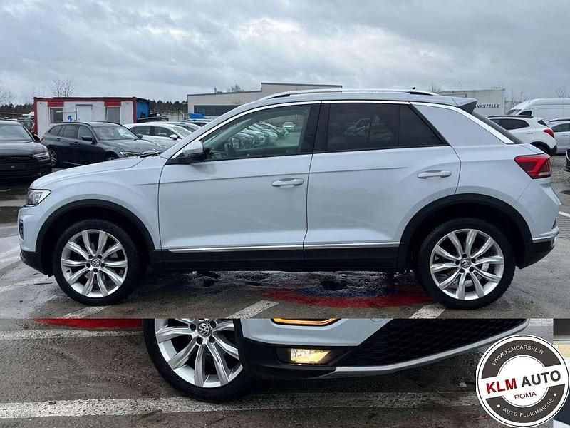 Usata VW T-Roc R-line 150 CV (110 kW) 2020 Bianco SUV