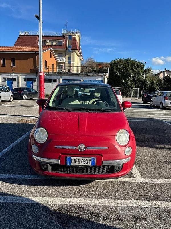 Usata Fiat 500 69 CV (50 kW) 2014 Rosso Utilitaria