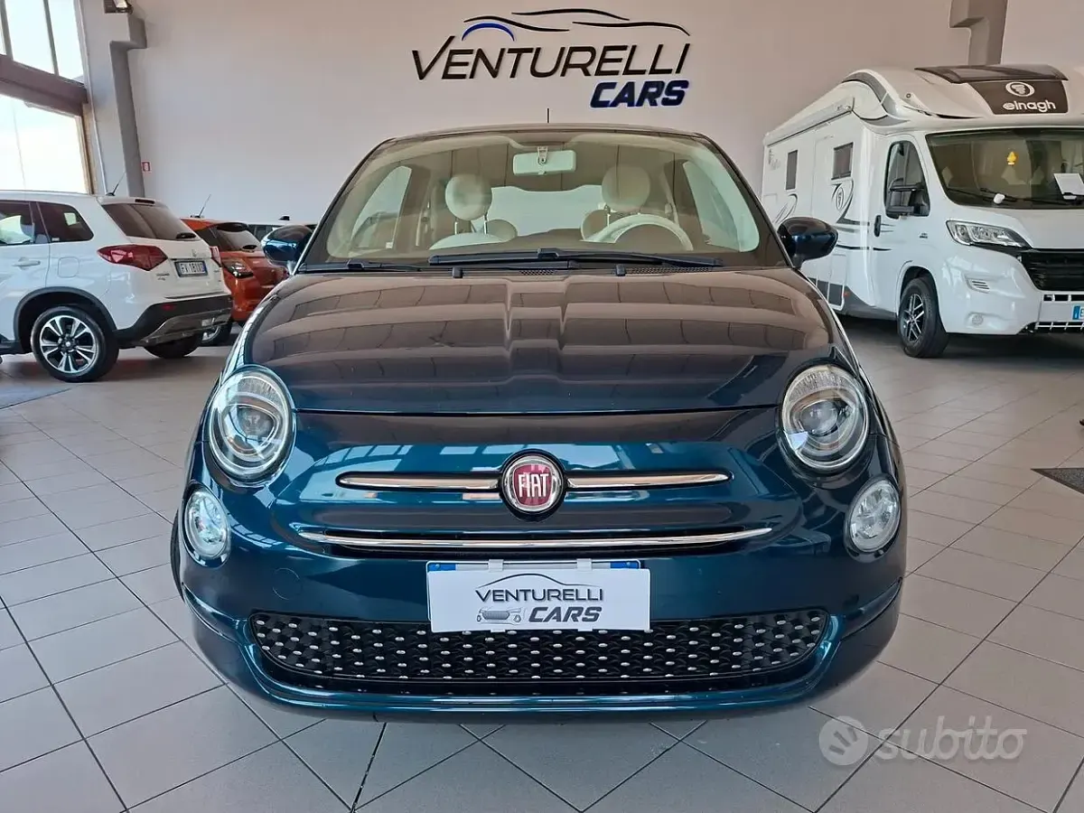 Usata Fiat 500 Dolcevita 69 CV (50 kW) 2020 Blu Berlina