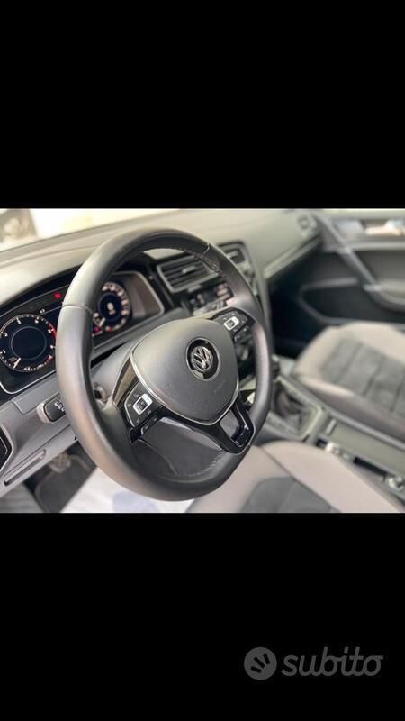 Usata VW Golf VII 110 CV (80 kW) 2018 Grigio Station wagon