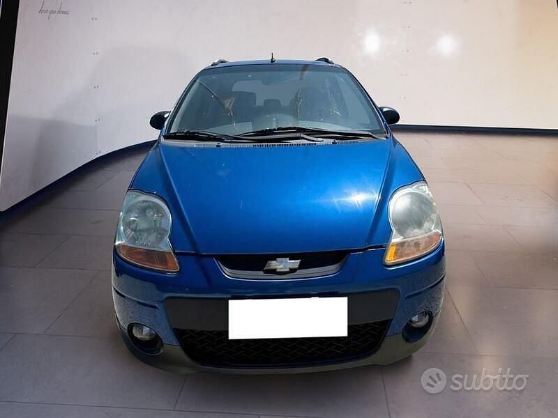 Usata Chevrolet Matiz SE 52 CV (38 kW) 2007 Blu/azzurro Utilitaria
